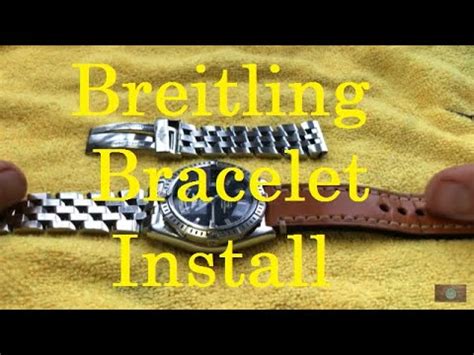 breitling microadjuster removal|breitling watch strap adjustment.